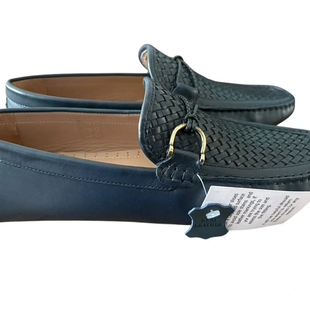 Carlos by Carlos Santana Blue Slip-On Loafers
